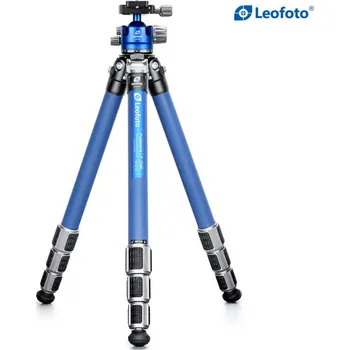 Stativ Fotografický stativ Poseidon LP-324C s hlavou LH40 (modrý) (Karbonový stativ Leofoto Poseidon LP-324C s kulovou hlavou LH-40)