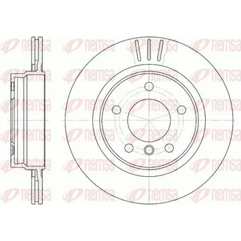 Brzdový kotouč Brzdový kotouč REMSA 6722.10