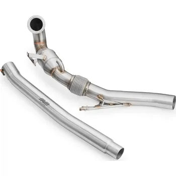 Výfuková trubka RM Motors Downpipe AUDI S3 8V 2.0 TFSI + TLUMIČ