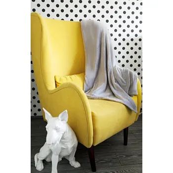 deka Mikroflanelová deka Sigla - sv. šedá