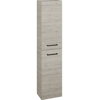 Koupelnový nábytek Dřevojas Vysoká skříň DOOR SV1D2 35 - D05 Oregon / Úchytka T06 / D05 Oregon / Pravé