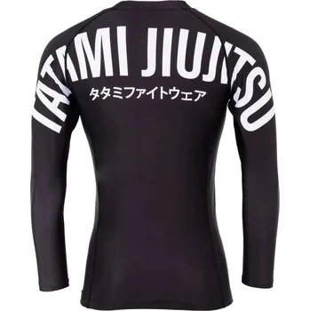 Rashguard Tatami fightwear Pánský rashguard Tatami Impact - dlouhé rukávy - černý Velikost: S
