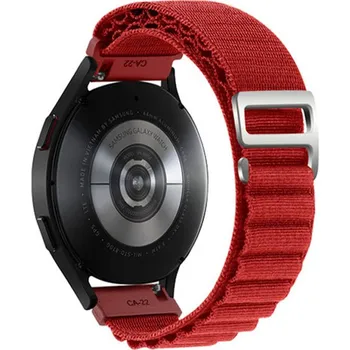 Řemínek na hodinky Pásek Na Hodinky Alpine Loop Correa 22 Mm Barva: Červená