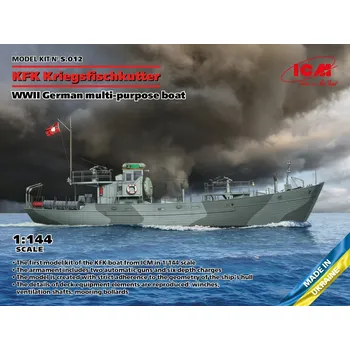 Plastikový model 1/144 KFK Kriegsfischkutter German boat WWII