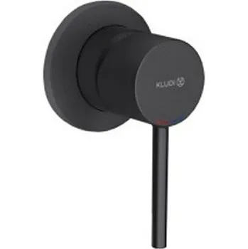 Vodovodní baterie Kludi Bozz sprchová baterie pod omítku pro 1 spotřebič, černá mat (389253976)