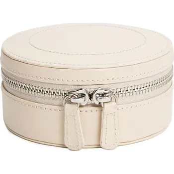 Šperkovnice Šperkovnice Sophia Round Zip Case slonovinová