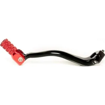 ACCEL řadící páčka (řadička) HONDA CRF 250R 10-17 hliníková, barva černá, koncovka červená HONDA CRF250R rok 10-17