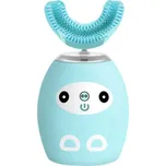 Dětský vibrační elektrický zubní kartáček - modrý