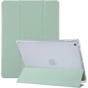 Pouzdro na mobilní telefon Smart pouzdro se stojánkem a prostorem na Apple Pencil pro iPad 10,2" (2019-2021) - světle zelené