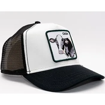 Kšiltovka Kšiltovka Goorin - Cash Cow Trucker - White/Black