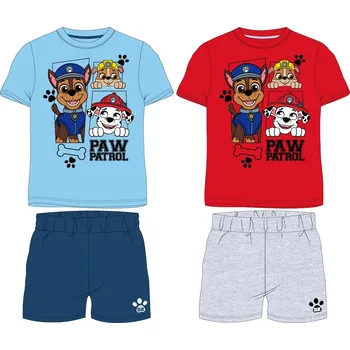 Chlapecké pyžamo Paw Patrol - Tlapková patrola -Licence Chlapecké pyžamo - Paw Patrol 52041723, červená/ šedá Barva: Červená, Velikost: 128