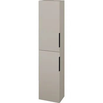 Koupelnový nábytek Dřevojas Vysoká skříň DOS SV1D2 35 - N07 Stone / Úchytka T07 / N07 Stone / Levé