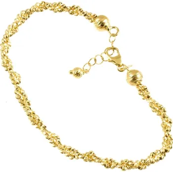 Náramek ŠPERKY-NM, Zlatý dámský náramek 1746 Délka náramku: 19 cm