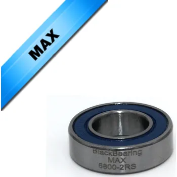 rám kola BlackBearing kuličkové ložisko 6800-2RS MAX