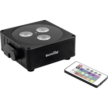 Eurolite 41700016 LED akumulátorový reflektor Počet LED:3 8 W
