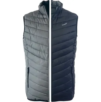 Pánská vesta Oboustranná vesta Texar Reverse, černá/šedá