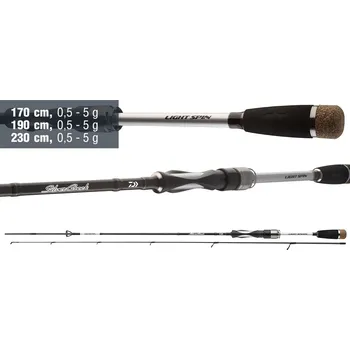 Rybářský prut Přívlačový prut Daiwa Silver Creek UL Spoon 2023 - 1,9 m, 0,5 - 5 g