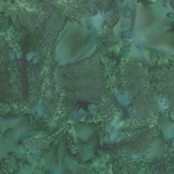 Hoffman 3018-356 bali batika zelená bavlněná látka patchwork