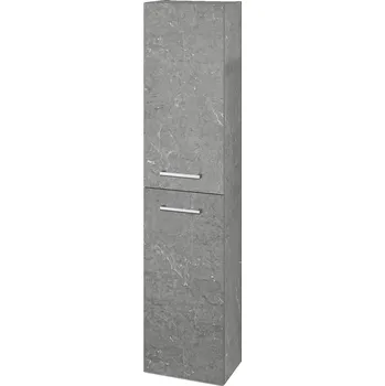 Koupelnový nábytek Dřevojas Vysoká skříň DOOR SV1D2 35 - D20 Galaxy / Úchytka T03 / D20 Galaxy / Levé