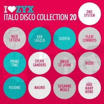 Zahraniční hudba 3CD Various: I Love ZYX Italo Disco Collection 20 2015