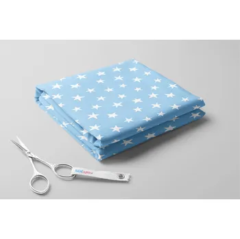 Softshell zimní, Hvězdičky Barva: Pastelově modrá