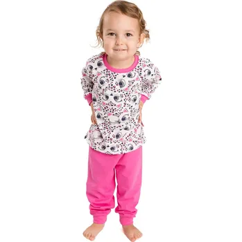 Dívčí pyžamo Betty Mode vel. 104,116,122,128 kočičkové - celotisk