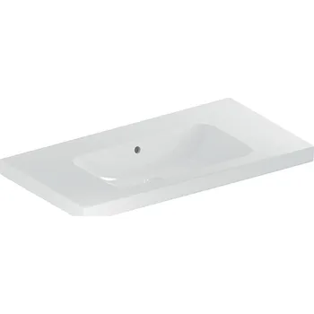 Umyvadlo Geberit iCon Light umyvadlo 90x48 cm, bez otvoru pro baterii, s přepadem, bílá (501.840.00.3)