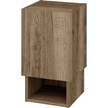 Koupelnový nábytek Dřevojas Horní skříňka INVENCE SYDO 35 - D21 Tobacco / D21 Tobacco / Levé