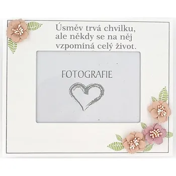 Rám na obraz Nekupto Fotorámeček na stůl Úsměv trvá chvilku