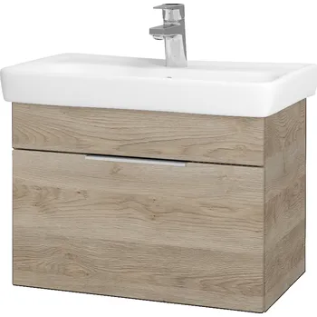 Koupelnový nábytek Dřevojas Koupelnová skříňka SOLO SZZ 60 - D17 Colorado / Úchytka T05 / D17 Colorado