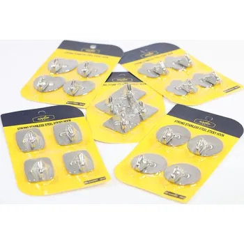 Věšák Háček-4ks-různé druhy, výkyv,háček, NR, samolep.