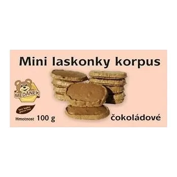 Země původu: Česko M - Mini laskonky KAKAO korpus 100 g