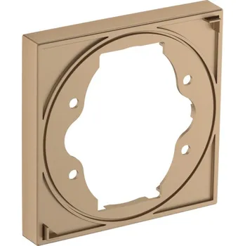 Vodovodní baterie Hansgrohe ShowerSelect KARTÁČOVANÝ BRONZ Prodlužovací rozeta