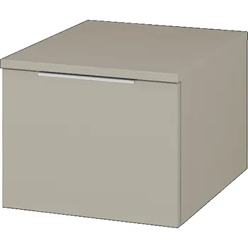 Koupelnový nábytek Dřevojas Nízká skříňka DOS SNZ1 40 - M05 Béžová mat / Úchytka T05 / M05 Béžová mat