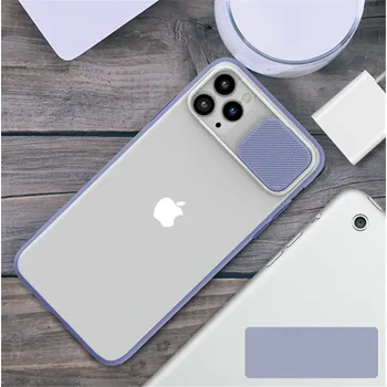 Pouzdro na mobilní telefon Tenké pouzdro na iPhone s krytem na kameru Barva: Modrá, Model: iPhone 6S