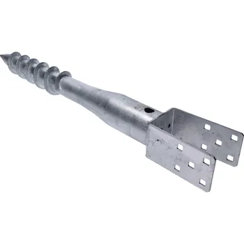 Zemní vrut Recenze Zemní vrut s U patkou 70 x 700 mm žárový pozink