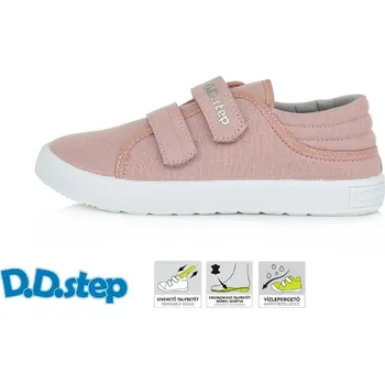 Dívčí tenisky D.D. Step D.D.STEP dětská celoroční obuv CSG-341 růžová Velikost: 37