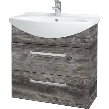 Koupelnový nábytek Dřevojas Koupelnová skříňka TAKE IT SZZ2 75 - D10 Borovice Jackson / Úchytka T01 / D10 Borovice Jackson