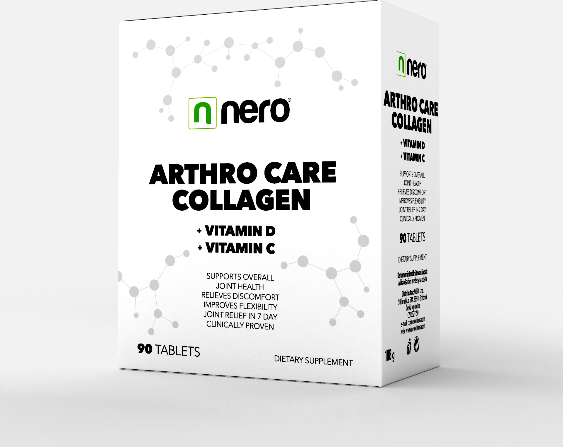 Nero ARTHTRO CARE COLLAGEN + vit D + vit C 90 tablet / 90 dní