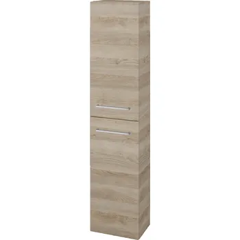 Koupelnový nábytek Dřevojas Vysoká skříň DOS SV1D2 35 - D17 Colorado / Úchytka T04 / D17 Colorado / Pravé