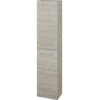 Koupelnový nábytek Dřevojas Vysoká skříň DOOR SV1D2 35 - D05 Oregon / Úchytka T02 / D05 Oregon / Levé