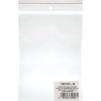 Sáček na potraviny DONAU rychlouzavíratelné 8 x 12 cm, 100 ks