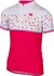 cyklistický dres Etape Rio 2126829 s krátkým rukávem růžový/bílý