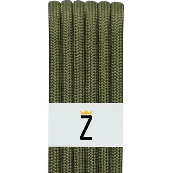 Tkaničky do bot Silné kulaté tkaničky do bot - vojenská zelená Délka: 150