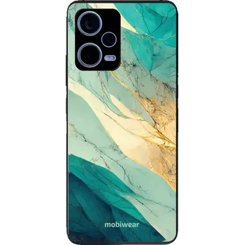 Pouzdro na mobilní telefon Lesklý kryt Mobiwear Glossy - Xiaomi Redmi Note 12 Pro+ 5G - G024G - Zlatavý a zelenkavý mramor (Prémiové lesklé pouzdro, obal, kryt Mobiwear Glossy na mobil Xiaomi Redmi Note 12 Pro+ 5G - G024G - Zlatavý a zelenkavý mramor, materiál Plast + TPU silikon -