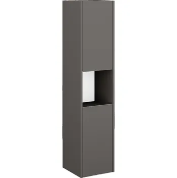 Koupelnový nábytek Dřevojas Vysoká skříň BONO SVD2O 35 - N06 Lava / Úchytka T34 / N06 Lava / Pravé