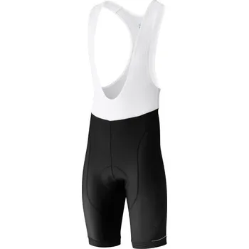 Cyklistické kalhoty SHIMANO ASPIRE kraťasy s laclem, černá, S