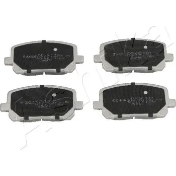 Brzdová destička Sada brzdových destiček, kotoučová brzda ASHIKA 50-02-213