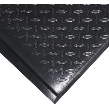 Rohožka Černá pěnová protiúnavová protiskluzová rohož Plus - 18,3 m x 120 cm x 1,5 cm