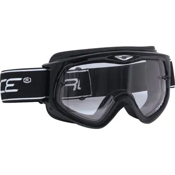 Sluneční brýle brýle FORCE sjezdové černé, čiré sklo